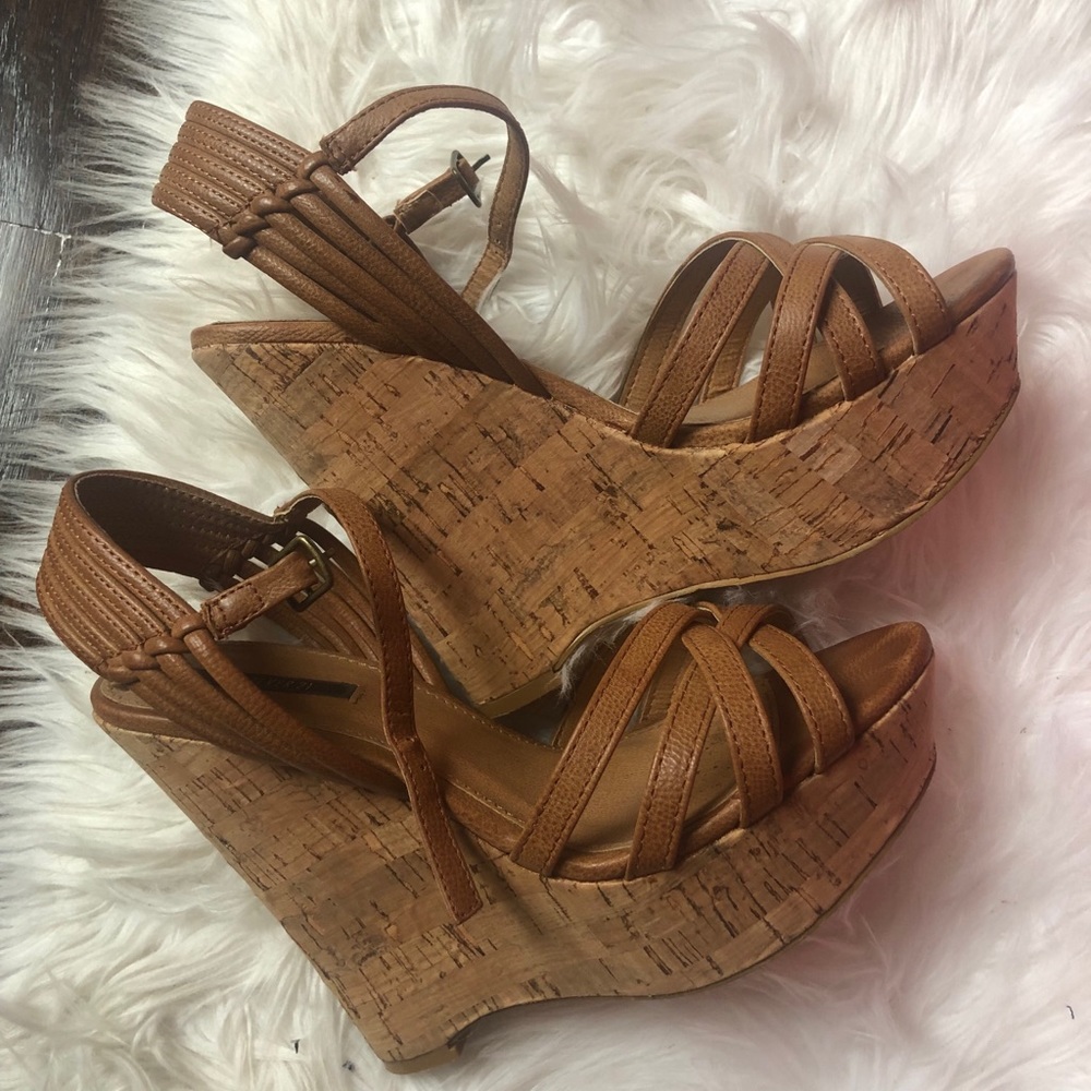 Forever 21 brown wedges